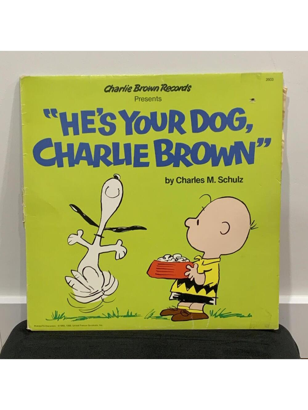 He's Your Dog Charlie Brown (1978) Vinyl LP Record Album Vince Guaraldi Shultz